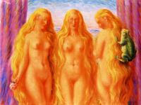Magritte, Rene - the fire